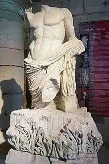 L'inconnu de Saintes, peut-être Drusus Iulius Caesar.