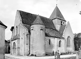 Photographie de l’église (photogr. Séraphin-Médéric Mieusement).