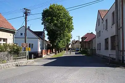 Une rue de Druztová.