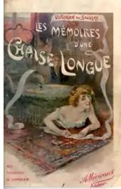 Couverture de Mémoire d'une chaise longue (1903) de Victorien Du Saussay