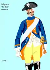 régiment du Roi cavalerie de 1779 à 1786