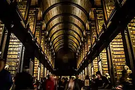 La Long Room avec du monde dedans. Septembre 2015.