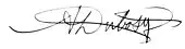 signature d'Albert Dubosq