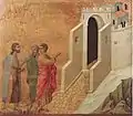 Sur la route d'Emmaüs par Duccio di Buoninsegna