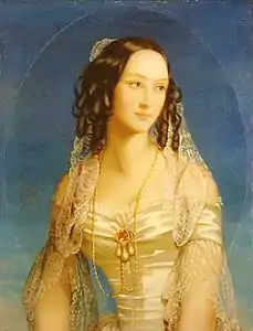 Portrait de la princesse Zinaïda Ivanovna Yussupova,  1840, Galerie Tretiakov, Moscou