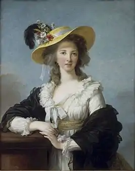 Portrait de la duchesse de Polignac, gouvernante des enfants de France (1782).