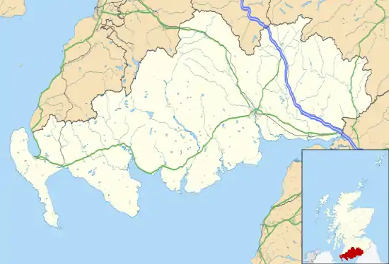 Voir sur la carte administrative du Dumfries and Galloway
