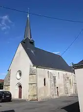 L'église en 2012.