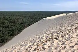 Dune du Pilat en Nouvelle-Aquitaine.
