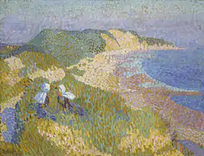 Dunes et mer en Zoutelande (1907), musée municipal de La Haye.