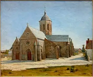 Henri Le Sidaner, Église Saint-Michel d'Étaples, 1885, musée des Beaux-Arts de Dunkerque.