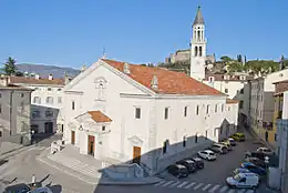 La cathédrale de Gorizia.