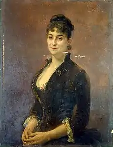 Portrait de femme (1886), musée des Beaux-Arts de Bordeaux.