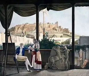 Le Consul Fauvel à Athènes1825