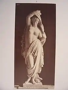 La Beauté (1867), photographiée par Louis-Émile Durandelle, Paris, Opéra Garnier.