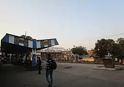 Un quai de la gare de Durgapur