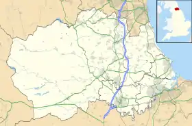 Voir sur la carte administrative du Durham