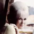 La chanteuse britannique Dusty Springfield.