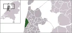 Localisation de Egmond aan Zee