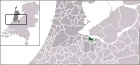 Localisation de Naarden