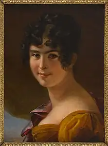 Portrait d'Adèle Foucher, vers 1820, Paris, maison de Victor Hugo.