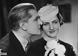 Jadwiga Smosarska et Franciszek Brodniewicz dans Deux Jeannes, 1935