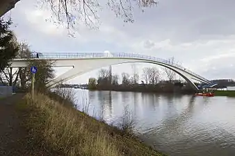 Pont Dyckerhoff, pont pour piétons en béton léger