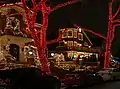 Décorations de Noël dans le quartier de Dyker Heights, New York