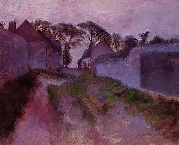 À Saint-Valery-sur-Somme,Edgar Degas.