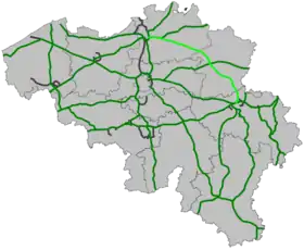 Itinéraire de la route européenne 313