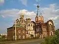 Église de l'icône de Smolensk de la Mère de Dieu située à Nijni Novgorod (Gordeevke) - (1680-1697), elle fut construite sur décret de Gregori Dmitrievitch Stroganov