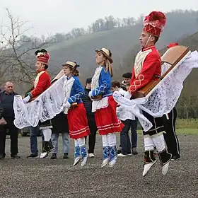 Deux Zamalzainak caracolent à Pagolle (2023).