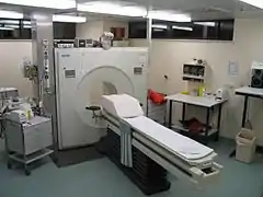 Tomographe d'IRM (PET-Scan à positons) vers 2000.
