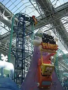 SpongeBob Squarepants Rock Bottom Plunge à Nickelodeon Universe