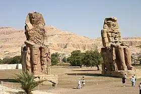 Image illustrative de l’article Colosses de Memnon