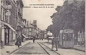 La station d'Epernay-Le Jard