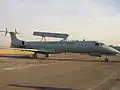 Un Embraer R-99A AEW&C de la Force aérienne mexicaine à la BA Santa Lucia.