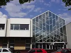 École nationale des greffes - Façade du bâtiment Marne ouest