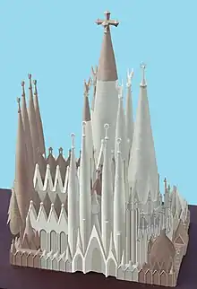 Maquette de la Sagrada Família