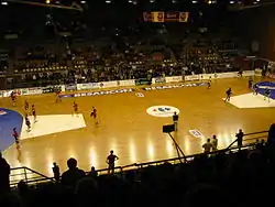 Match de l'ESBF au palais des sports Ghani-Yalouz.