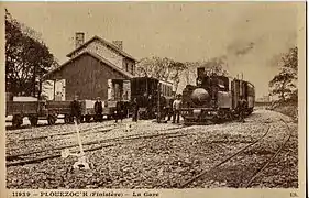 La gare des Chemins de fer armoricains