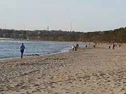 Plage de Pirita.