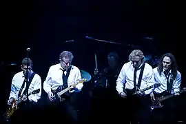 Photographie des Eagles en concert en 2008.