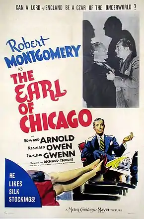 Description de l'image Earl of Chicago poster.jpg.