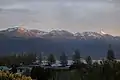 La chaîne de Kaikoura Seaward vue à partir de la ville de Kaikoura