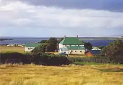 La baie Marville depuis Teal Inlet