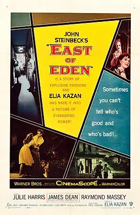 Description de l'image East of Eden (1955 film poster).jpg.