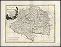 carte de 1781 d'Europe de l'Est.