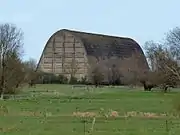 Le hangar à dirigeables d'Écausseville.