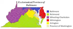 Image illustrative de l’article Archidiocèse de Baltimore